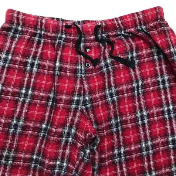 Denver Hayes Pajama Pants Red Plaid Size Medium - Picture 10 of 16